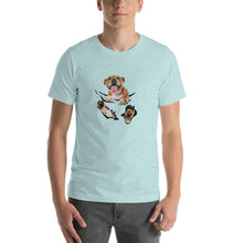 Load image into Gallery viewer, Bull terrier pocket Unisex T-Shirt